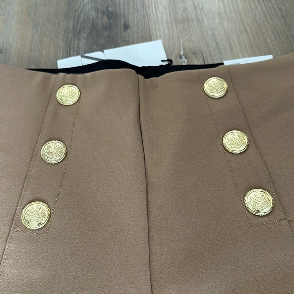 ZARA NWT Hi-Rise legging size M khaki - Picture 5 of 6